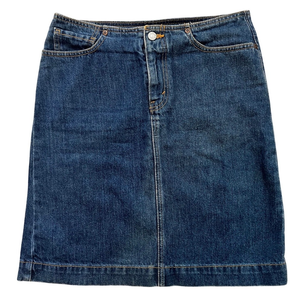Vintage Levis Red‎ Tab Denim Skirt Size 3 Junior A-Line